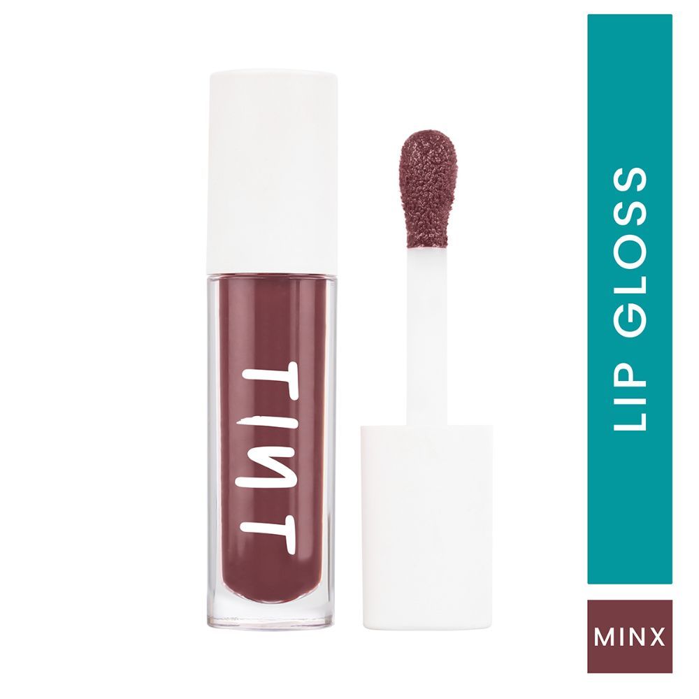 Buy Tint Cosmetics Minx Lipgloss, Burgundy, 5ml - Purplle