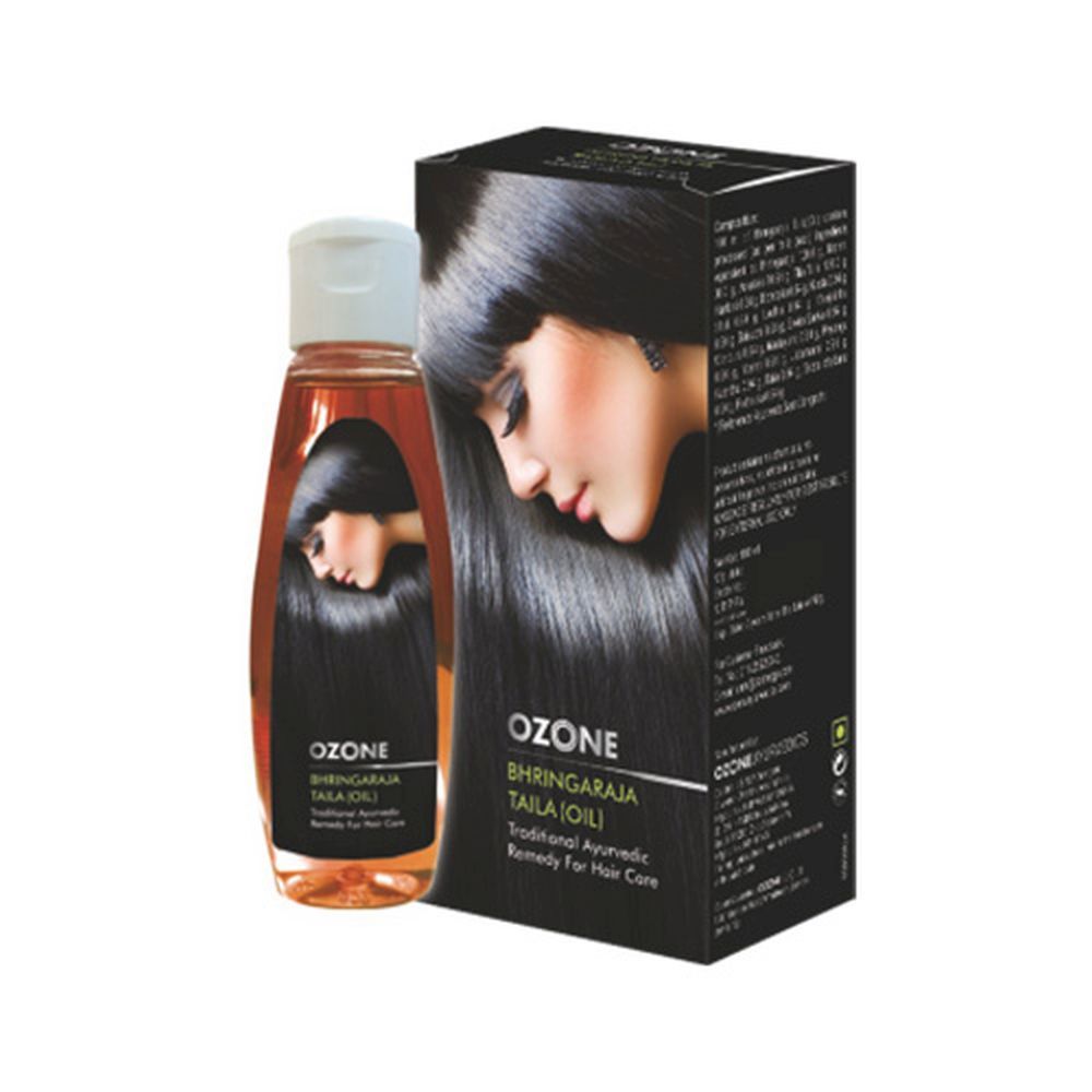 Buy OZONE Bhringaraja Taila Hair Oil (100 ml) - Purplle