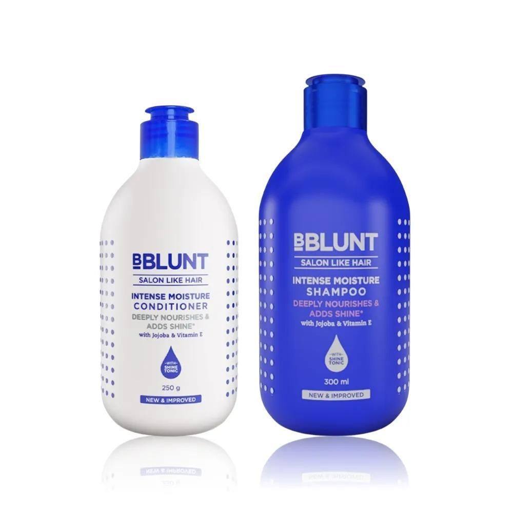 Buy BBLUNT Intense Moisture shampoo & Conditioner combo - Purplle