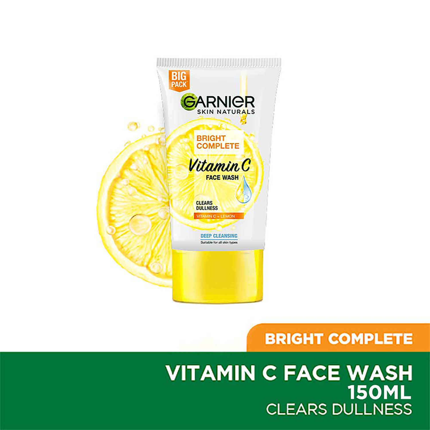 Garnier Bright Complete VITAMIN C Facewash 150 g