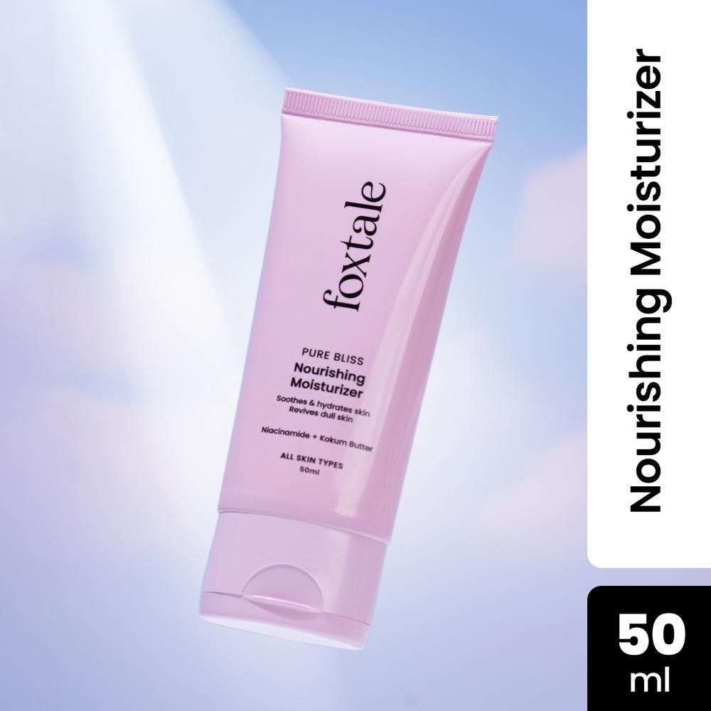 Buy Foxtale Nourishing Face Moisturizer with Niacinamide for 24 Hr Hydration - 50 ml - Purplle