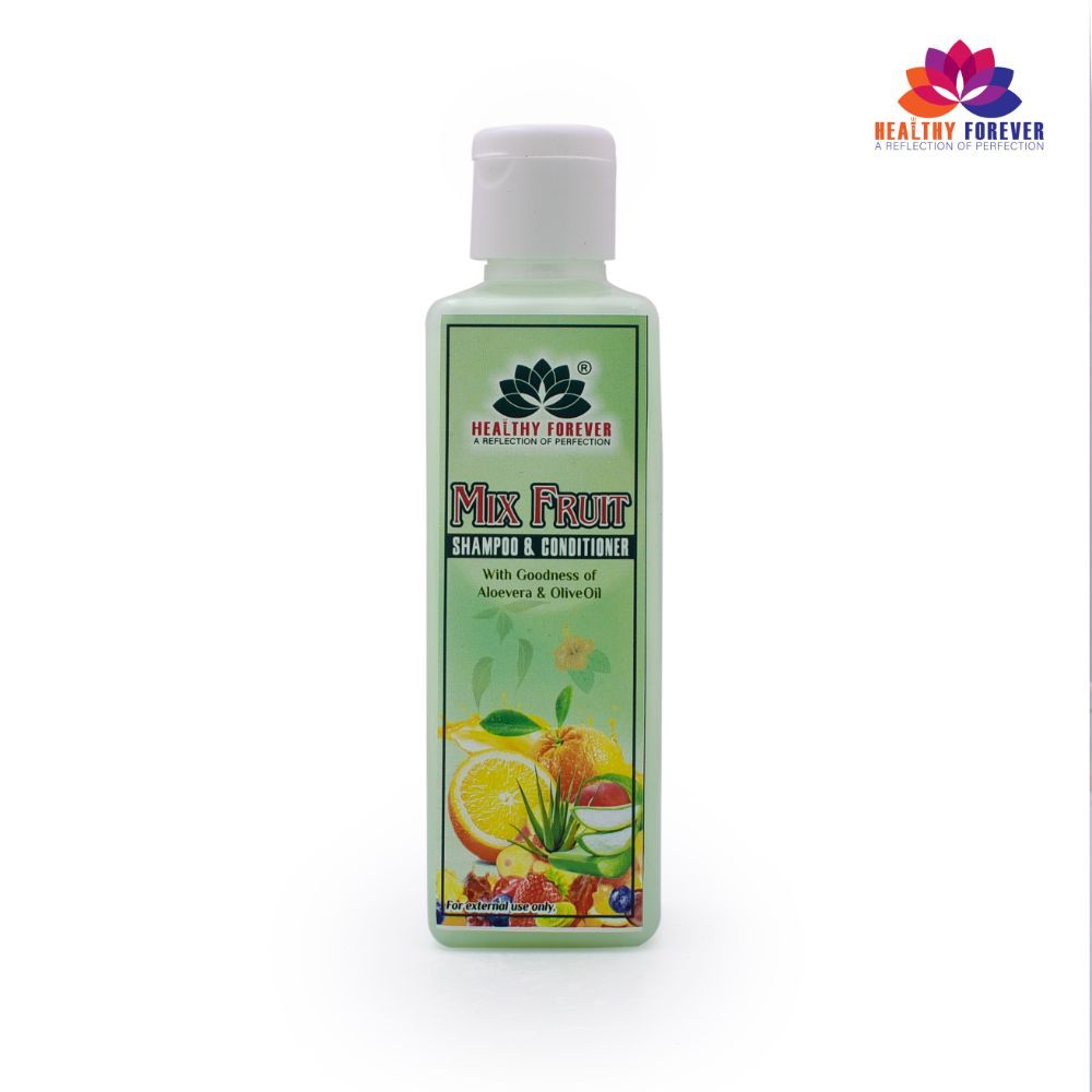 Buy Healthy Forever Mix Fruit Shampoo & Conditioner with Aloe Vera & Olive Oil 200 g - Purplle