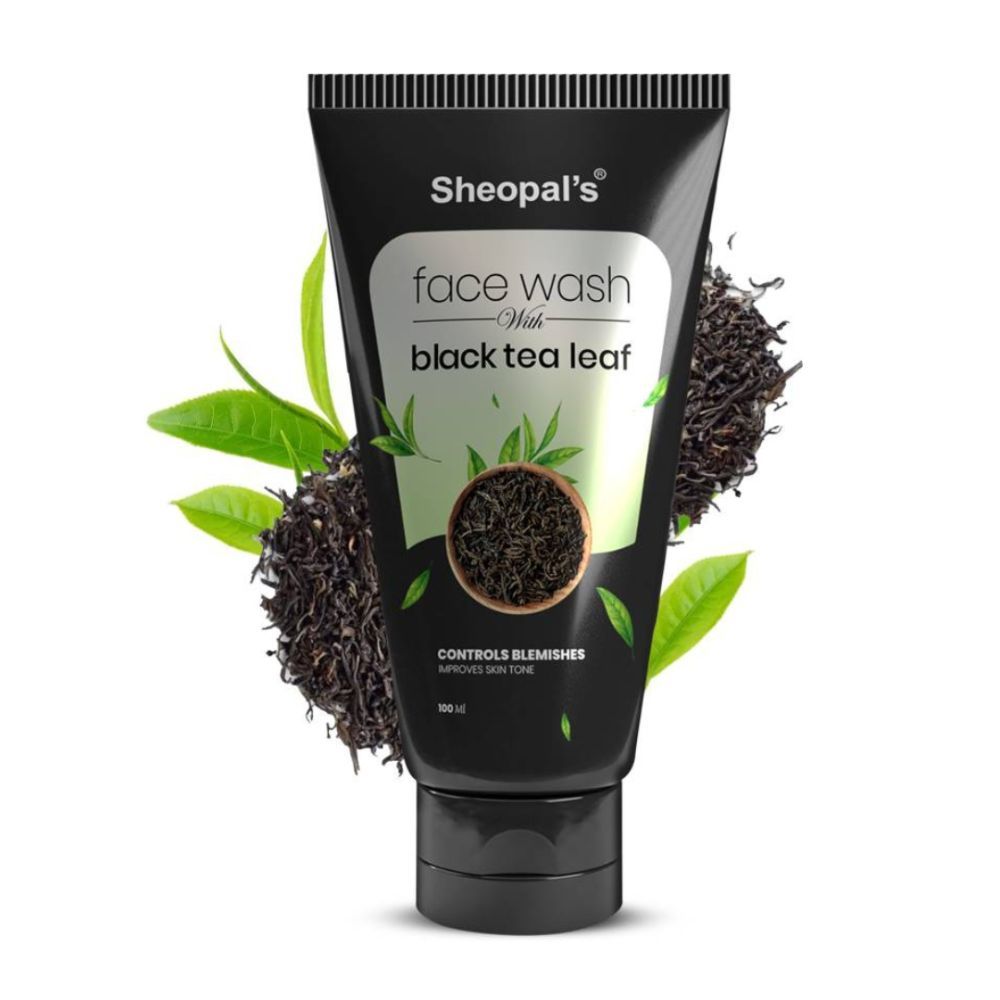 Buy Sheopal's Black Tea Improve Skin Tone And Reduce Open Pores Face Wash (100 ml) - Purplle