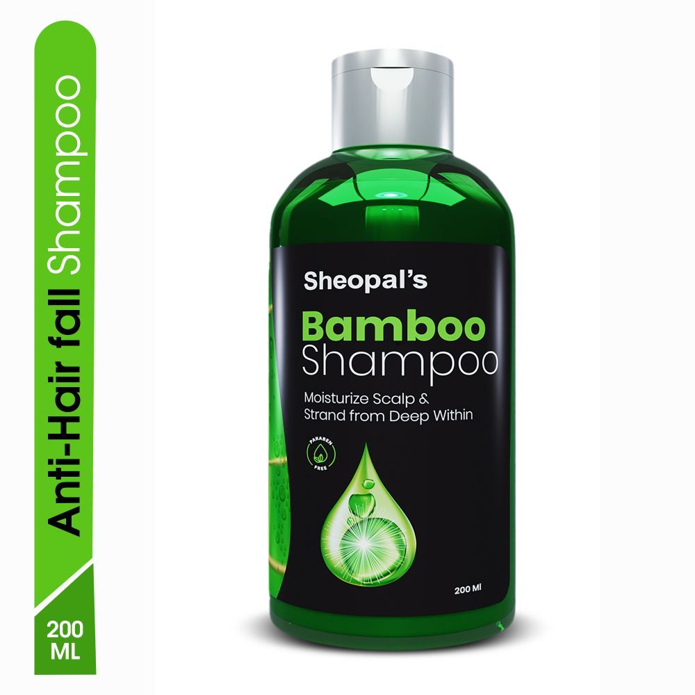 Buy Sheopal's Bamboo Shampoo For Moisturize Scalp, Strengthening, Smooth And Volumize Hair (200 ml) - Purplle