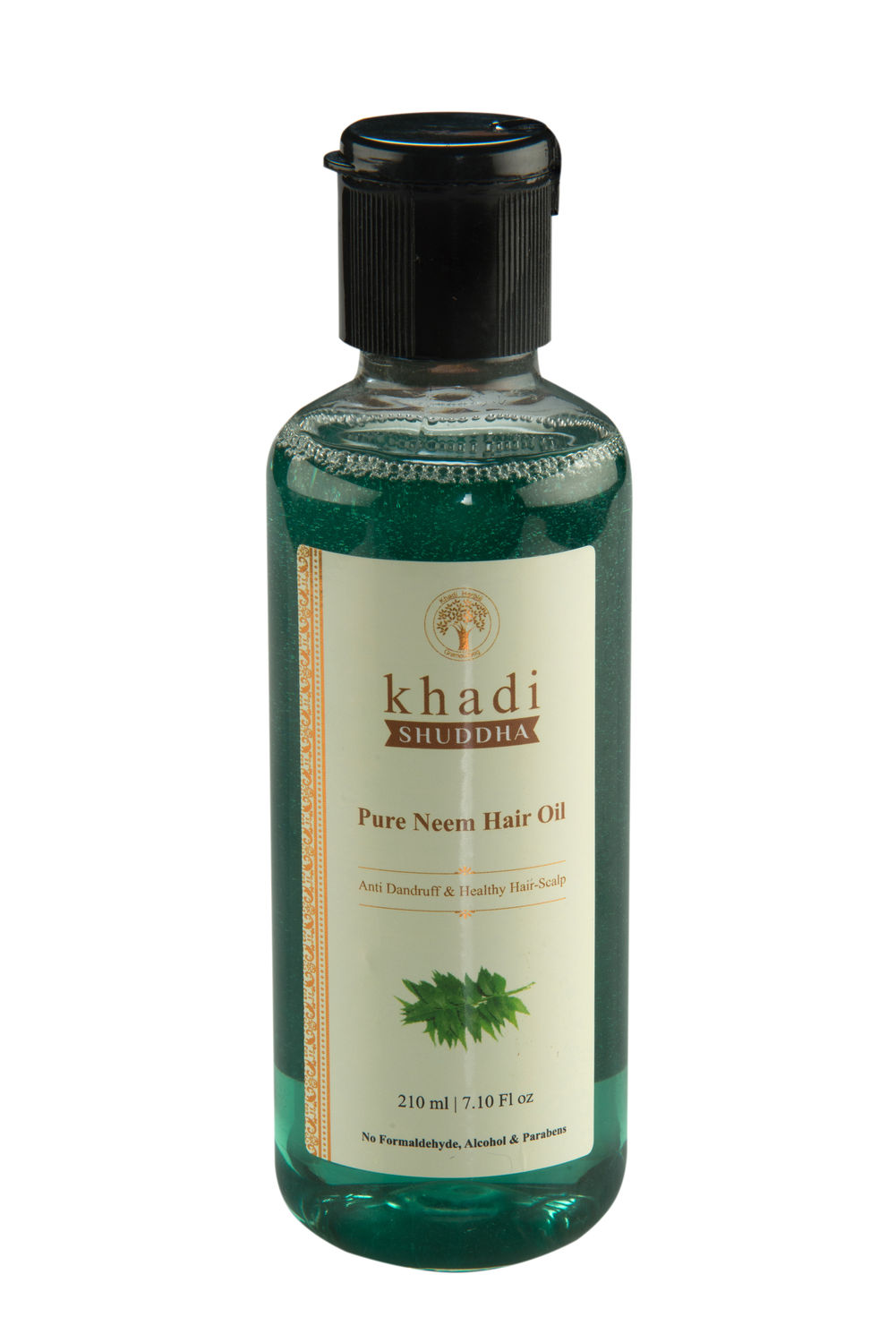 Buy Khadi Shuddha Pure Neem Hair Oil - Anti Dandruff & Healthy Scalp (Sls, Sles & Paraben Free) - Purplle