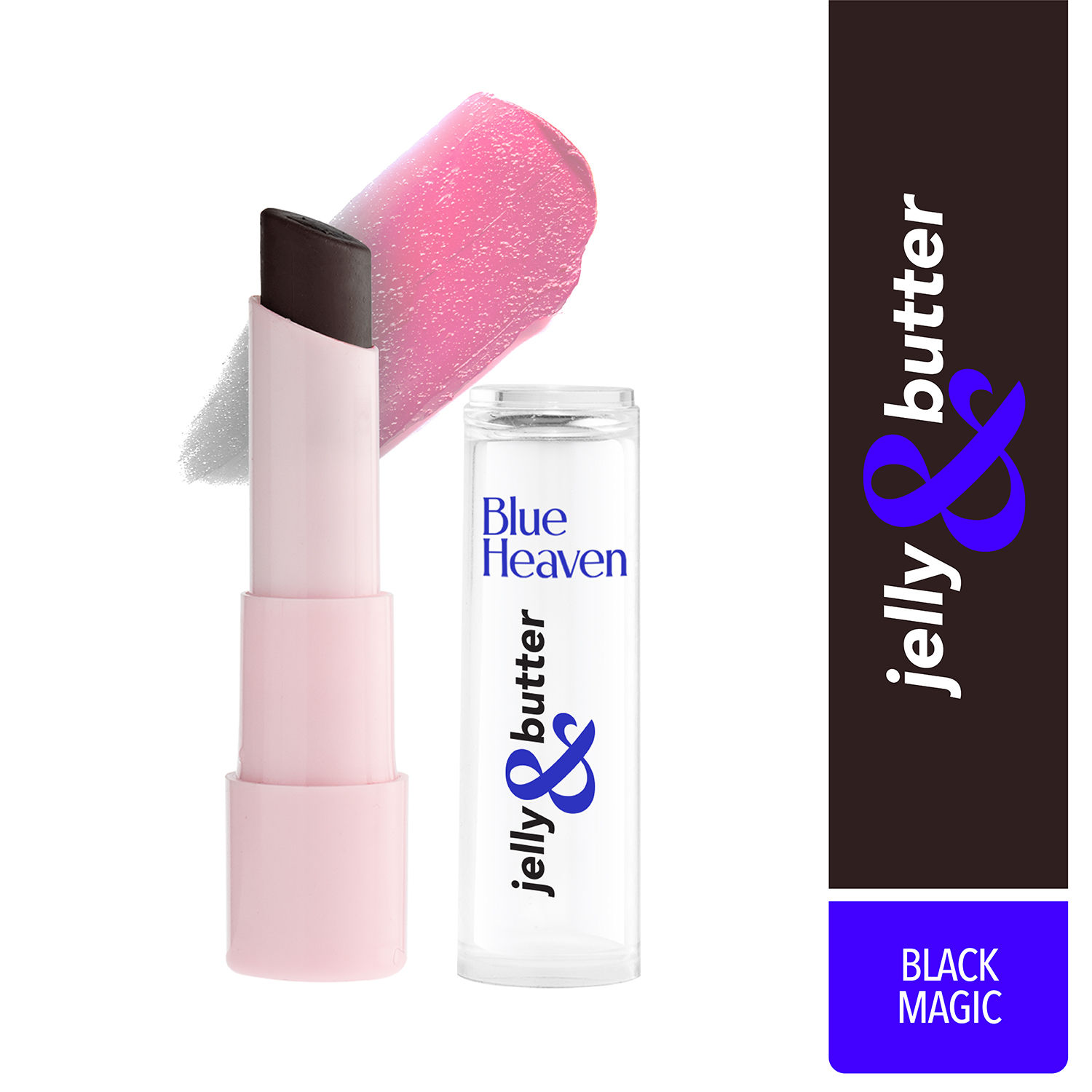 Buy Blue Heaven Jelly & Butter Hydrating Lip Balm, Black Magic, 3.2 g - Purplle