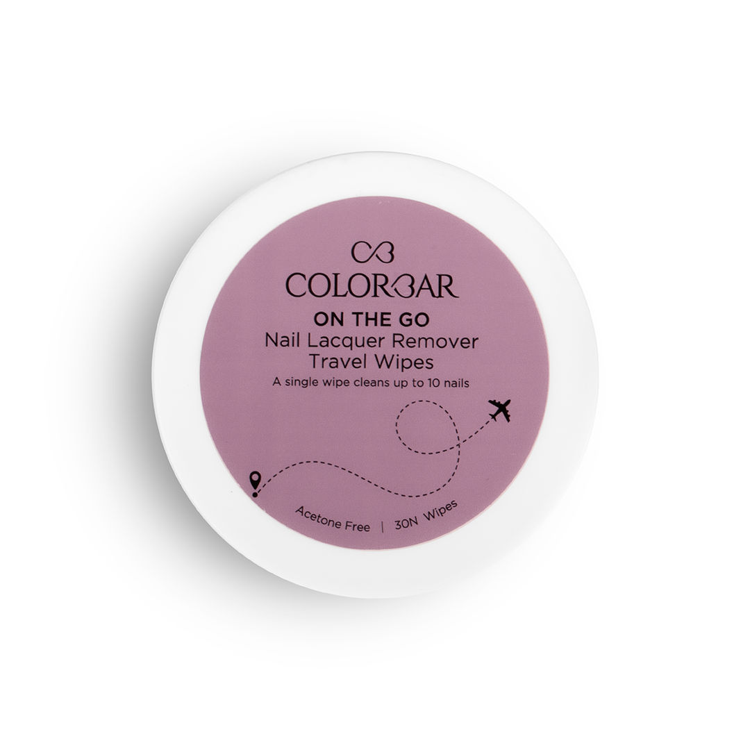 Buy Colorbar On The Go Nail Lacquer Remover Wipes Rainbow Bouquet - Purplle