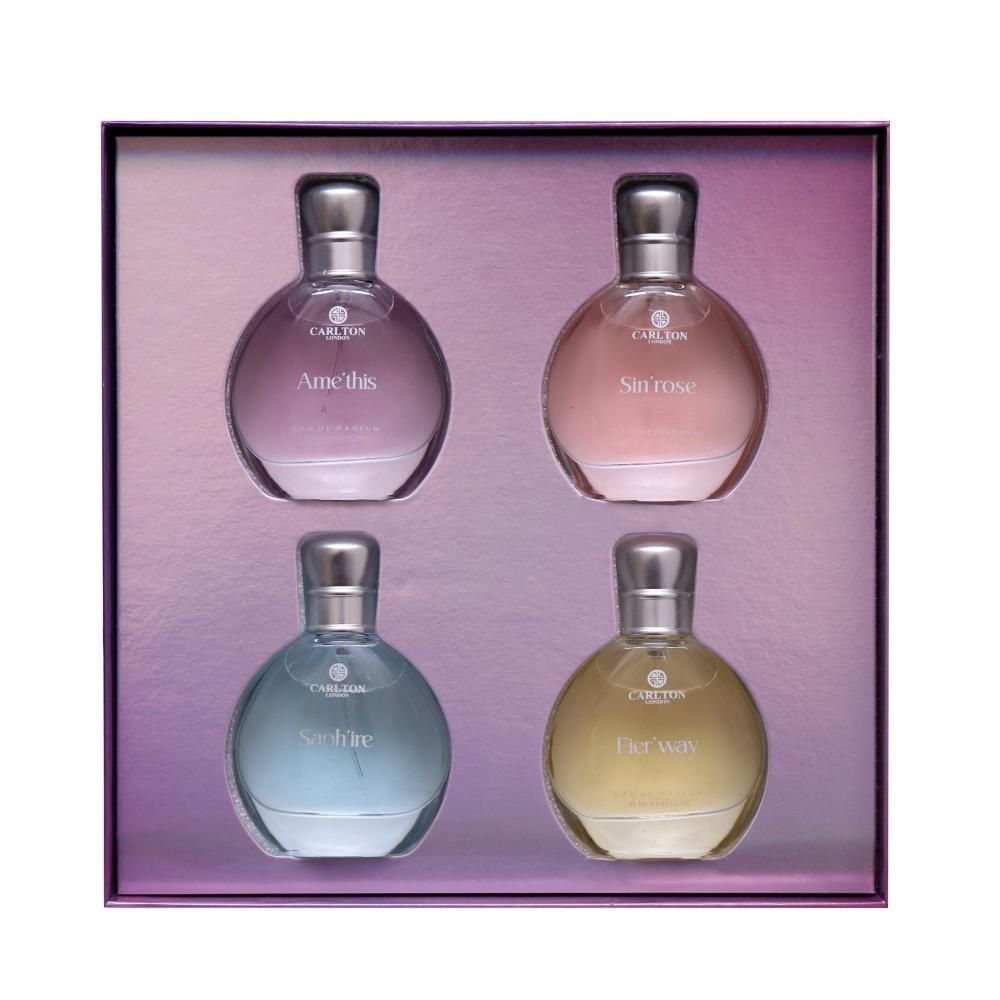 Buy Carlton London for Women Exotique Gift set of 4 -30ml each - Purplle