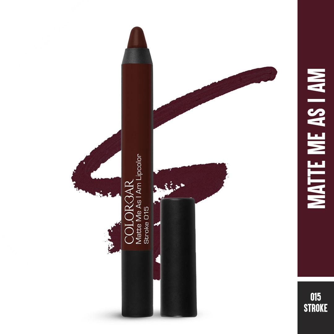 Buy Colorbar Matte me as I am Lipcolor Stroke (2.8 g) - Purplle