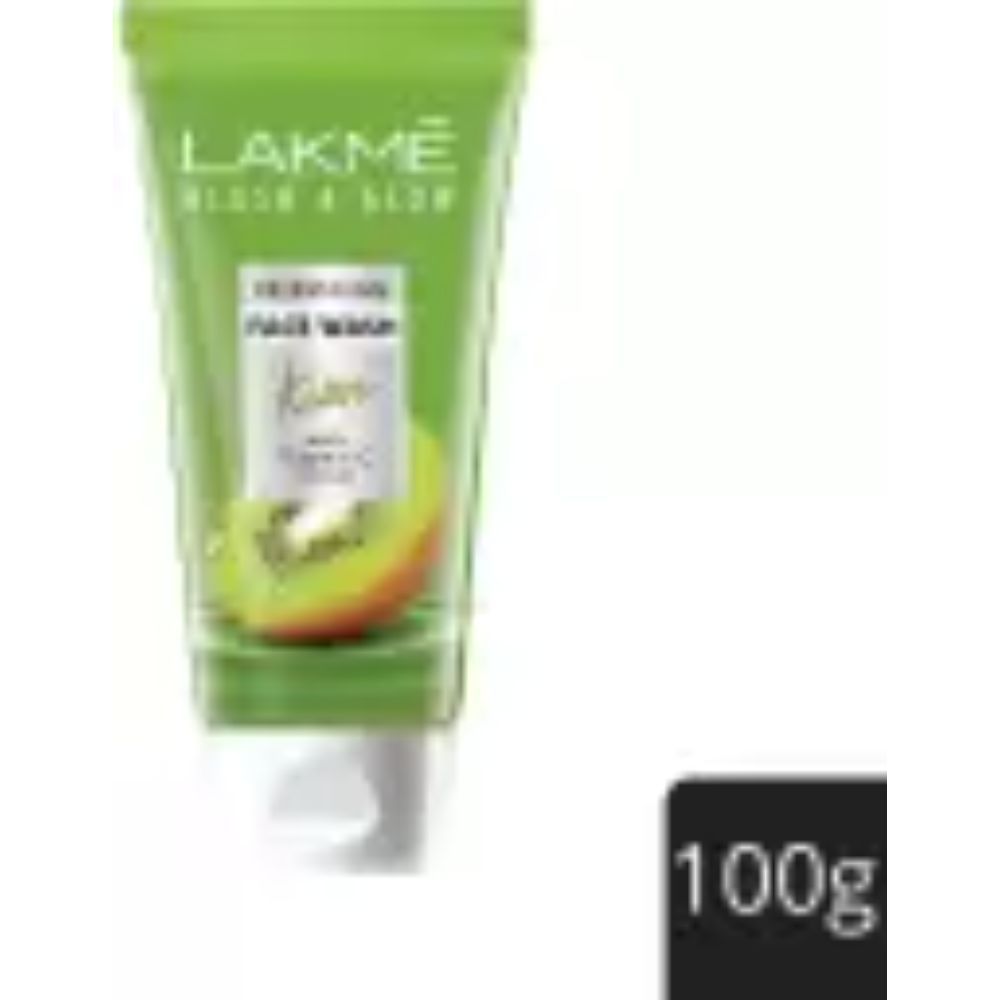 Buy Lakme Blush & Glow Kiwi Face Wash With Vitamin C (100 g) | Brightens | Exfoliates - Purplle