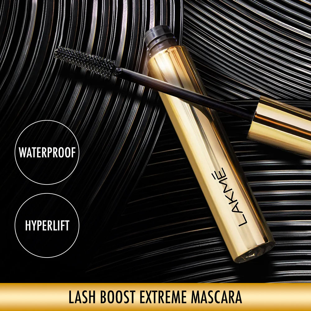 Buy Lakme Lash Boost Extreme Mascara 10ml - Purplle