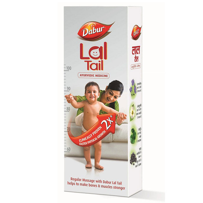 Dabur lal tail for baby massage hot sale in hindi