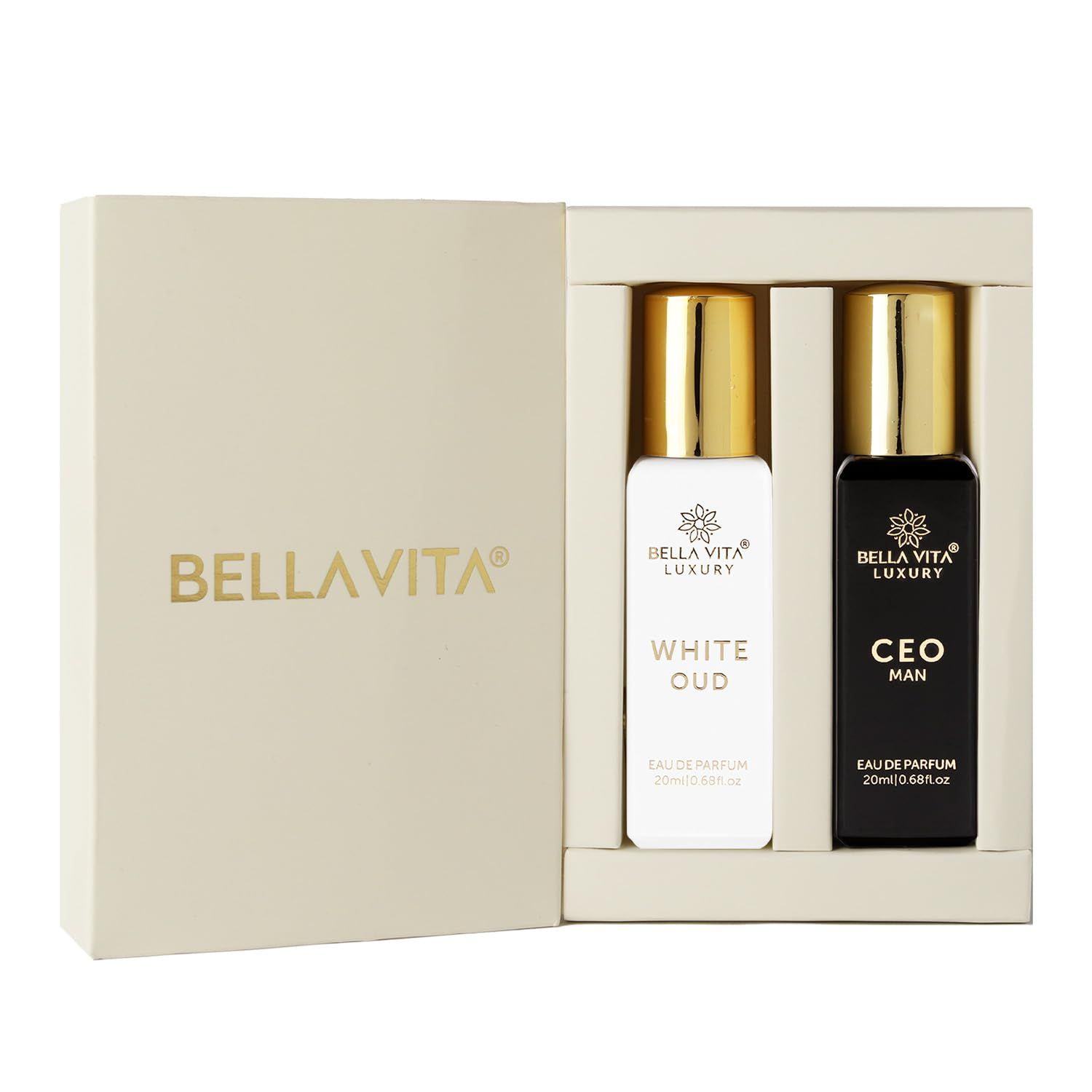 Buy Bella Vita Light & Dark (CEO Man & White Oud) Perfume Combo (20 ml X 2) - Purplle