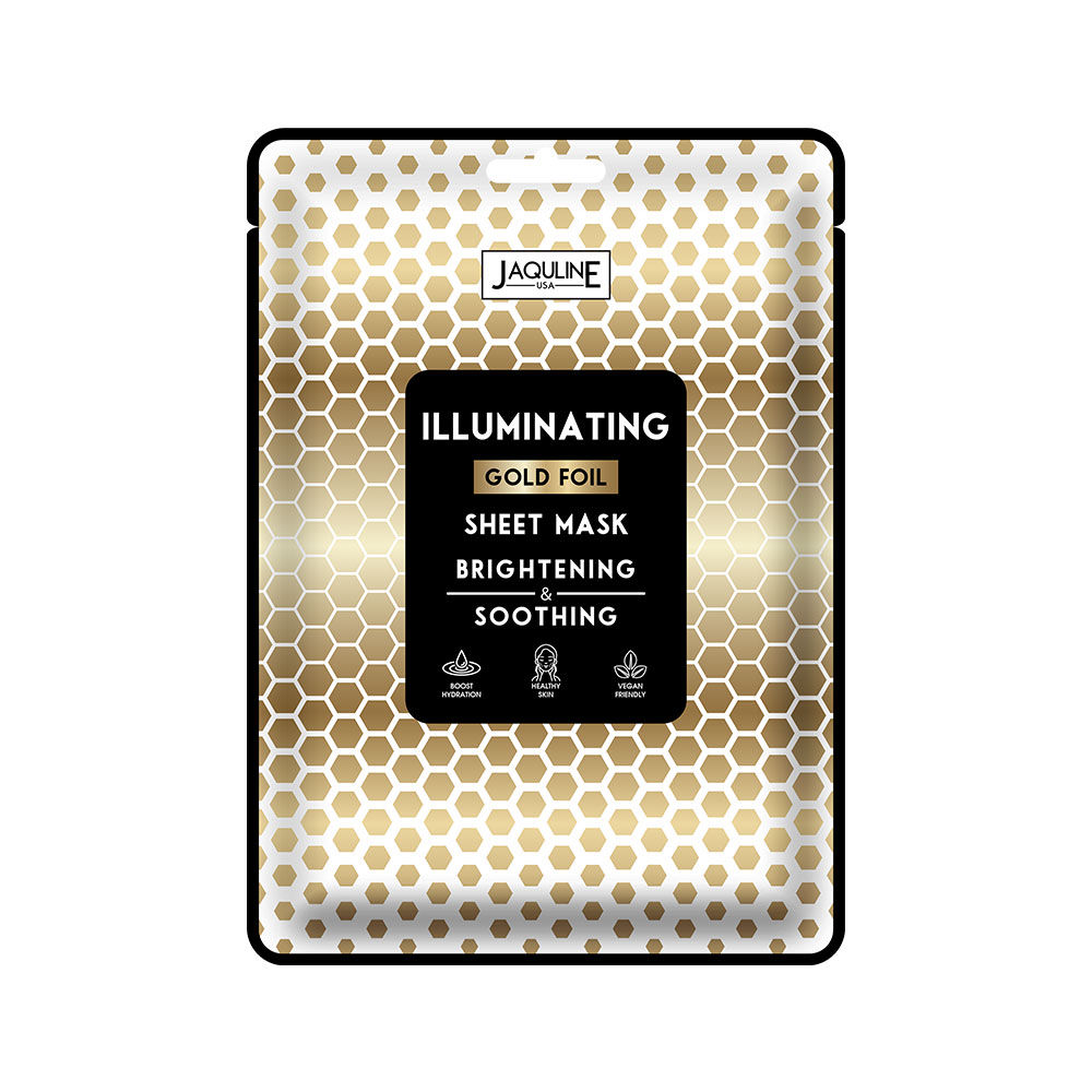 Buy Jaquline USA Illuminating Gold Foil Sheet Mask 1N (25g) - Purplle