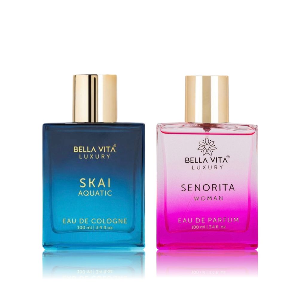 Buy Bella Vita Combo (Luxury Senorita Perfume For Woman (100 ml) + SKAI AQUATIC Perfume (100 ml) - Purplle