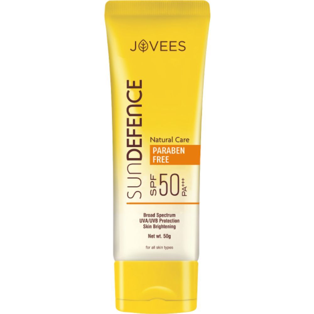 Buy Jovees Herbal Sun Defence Cream SPF 50 | Broad Spectrum PA+++ | UVA/UVB Protection | Lightweight | Quick Absorption | For All Skin Types 50g - Purplle