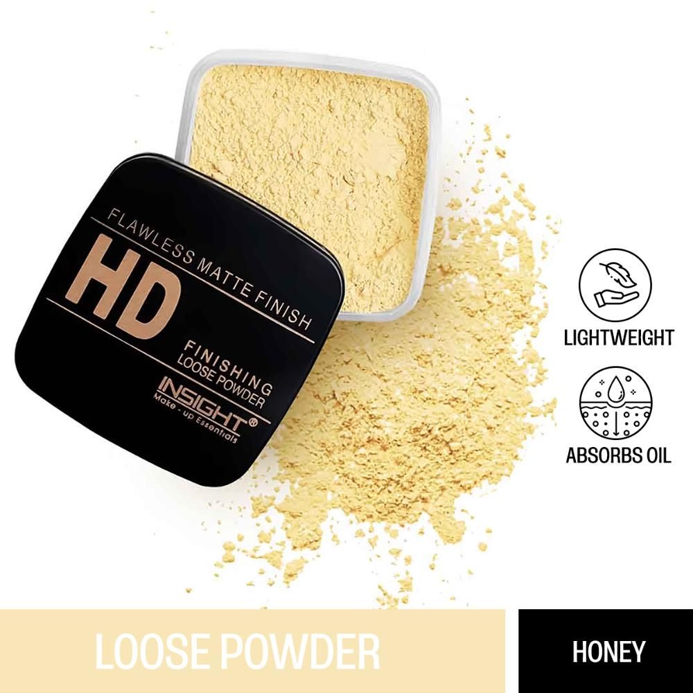 Buy Insight Cosmetics HD Finishing Loose Powder(Tr-202)_Honey - Purplle