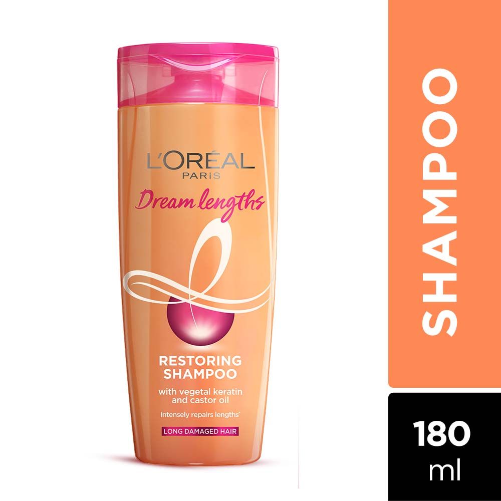 Buy L'Oreal Paris Dream Lengths Restoring Shampoo (180 ml) - Purplle