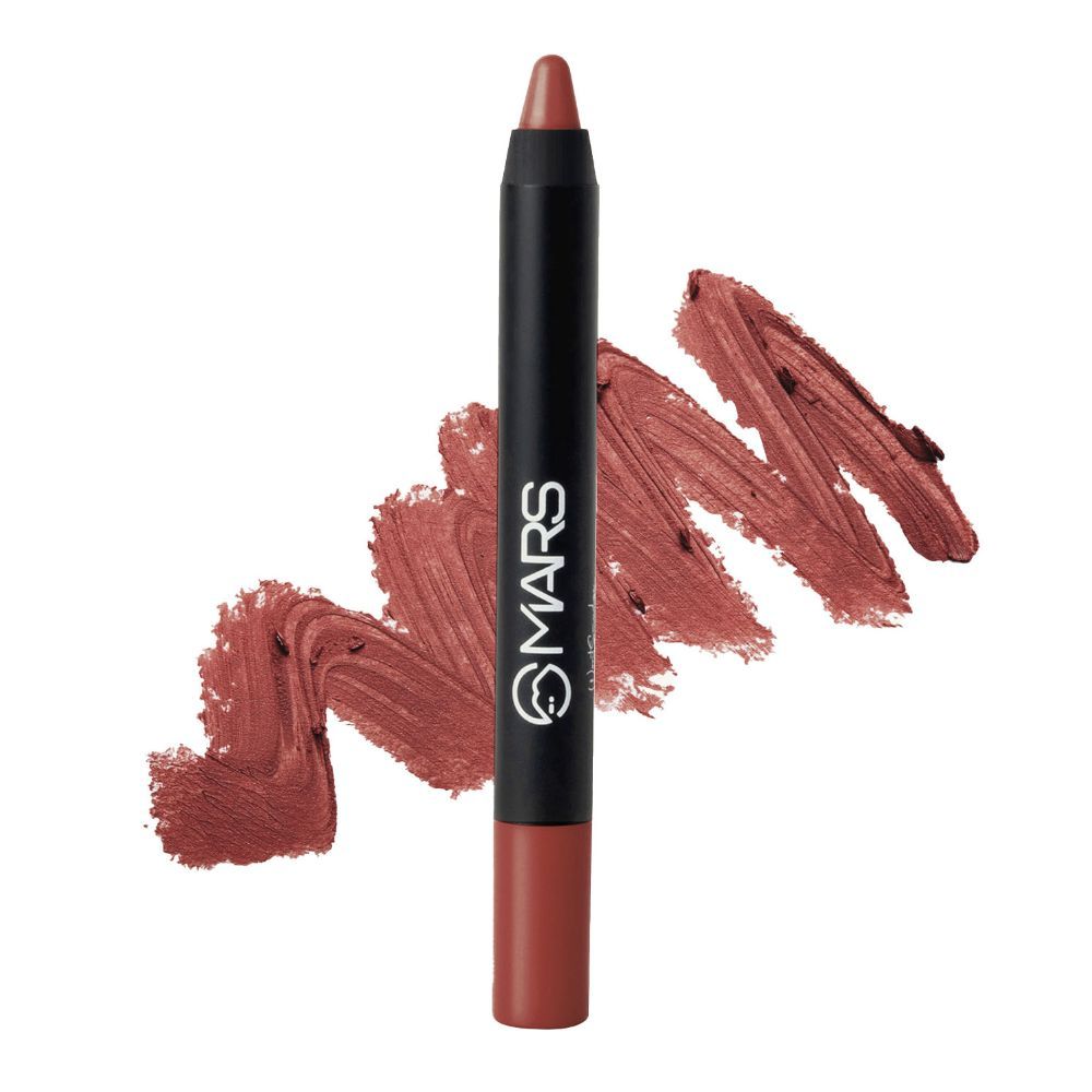 Buy MARS Long Lasting Won't Smudge Won't Budge Lip Crayon with Matte Finish - Let's Get It| 3.5g - Purplle