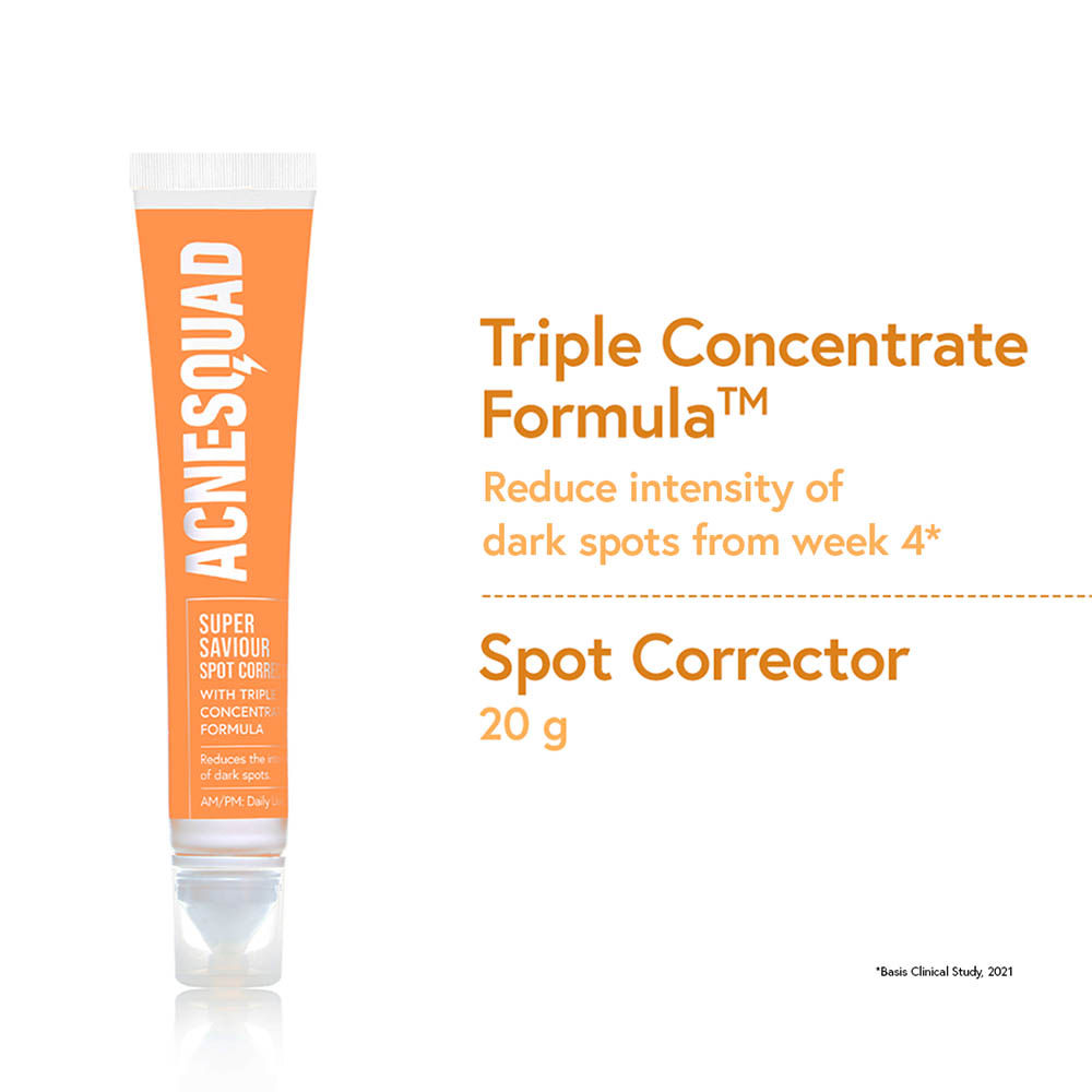 Buy Acne Squad Spot Corrector for Acne Scars with Triple Concentrate Formula - Purplle
