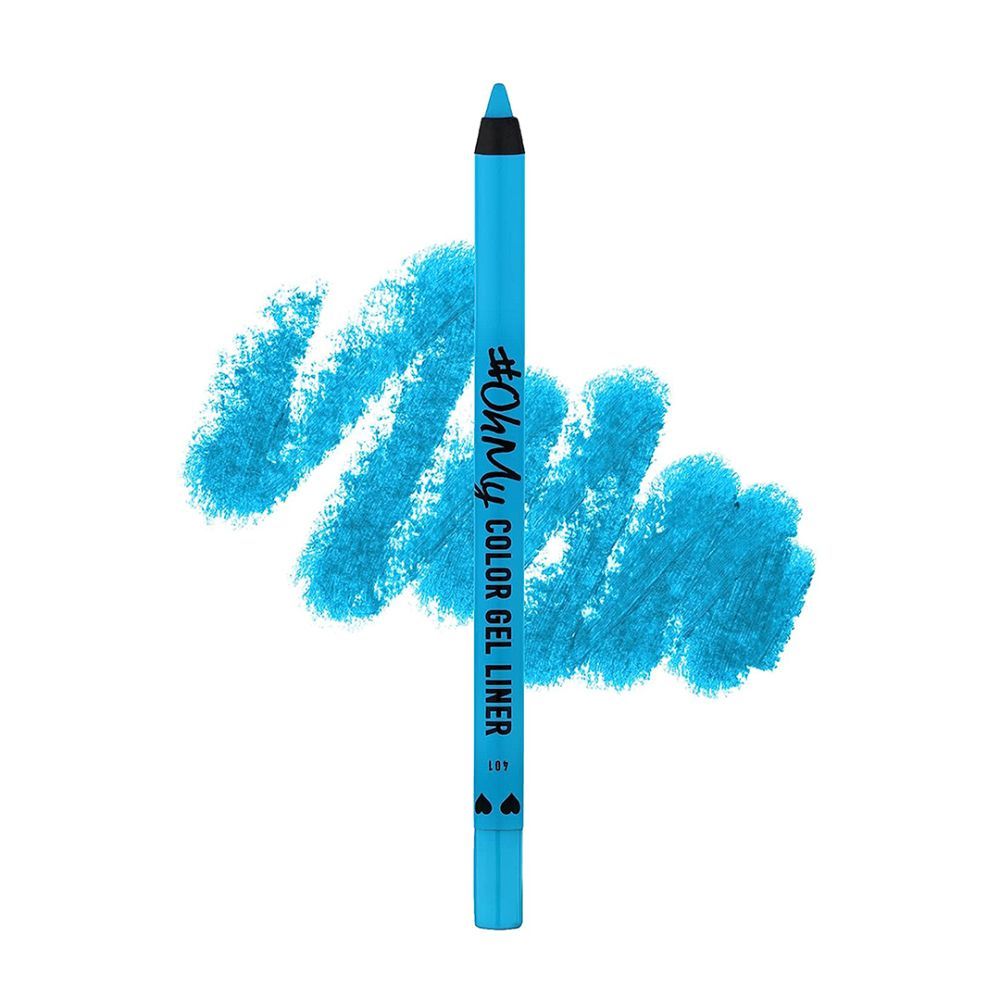 Buy Lamel Long lasting Oh My color Gel eye liner 401-Blue 1.4gm - Purplle