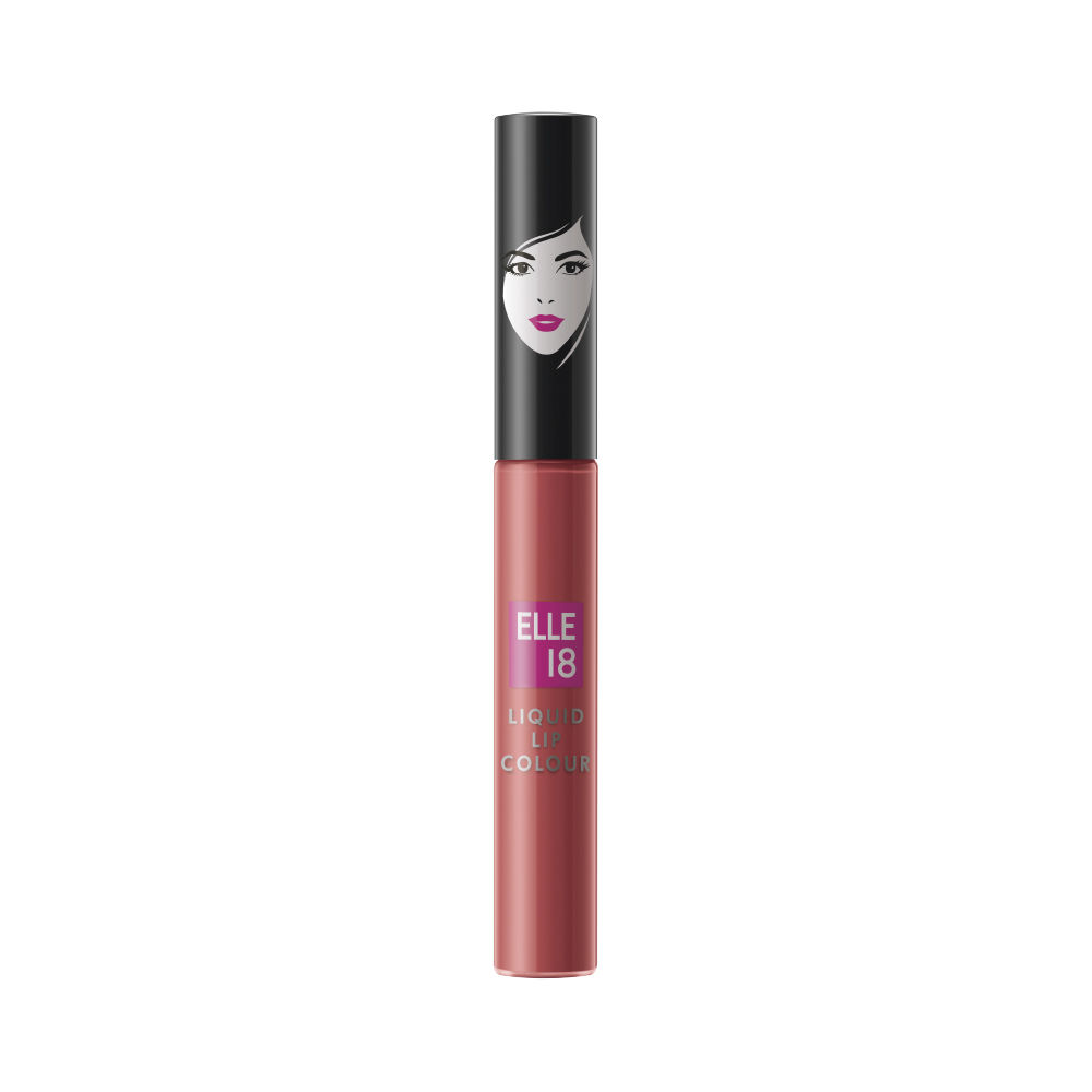 Buy Elle18 Liquid Lip Color, Flattering Nude, 5.6ml - Purplle