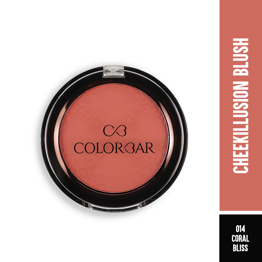 Buy Colorbar Cheekillusion Blush Coral Bliss (4 g) - Purplle