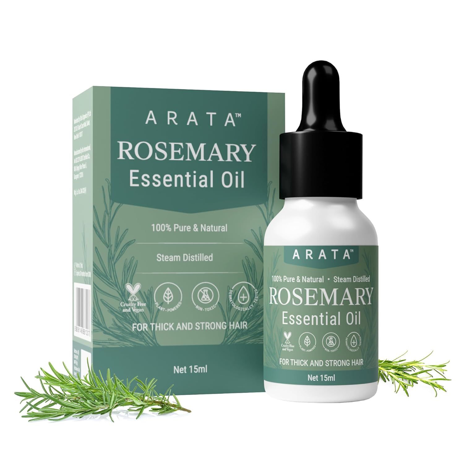 Buy Arata Undiluted Rosemary Essential Oil - 15 ml - Purplle