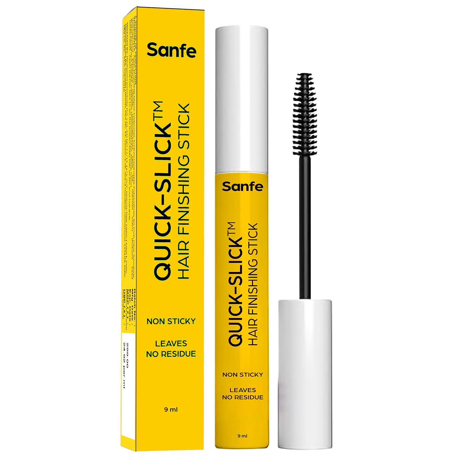 Buy Sanfe Quick Slick Hair Finishing Stick | Non Sticky Hair fixing stick | Hair finishing stick for women | Leaves no Residue for frizzy and Baby hair fix 9ml - Purplle