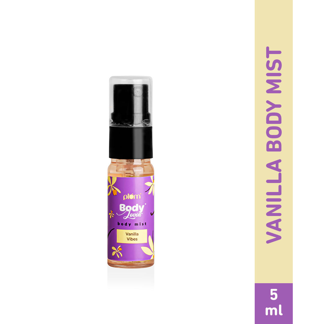 Plum BodyLovin' Vanilla Vibes Body Mist Warm Vanilla Fragrance