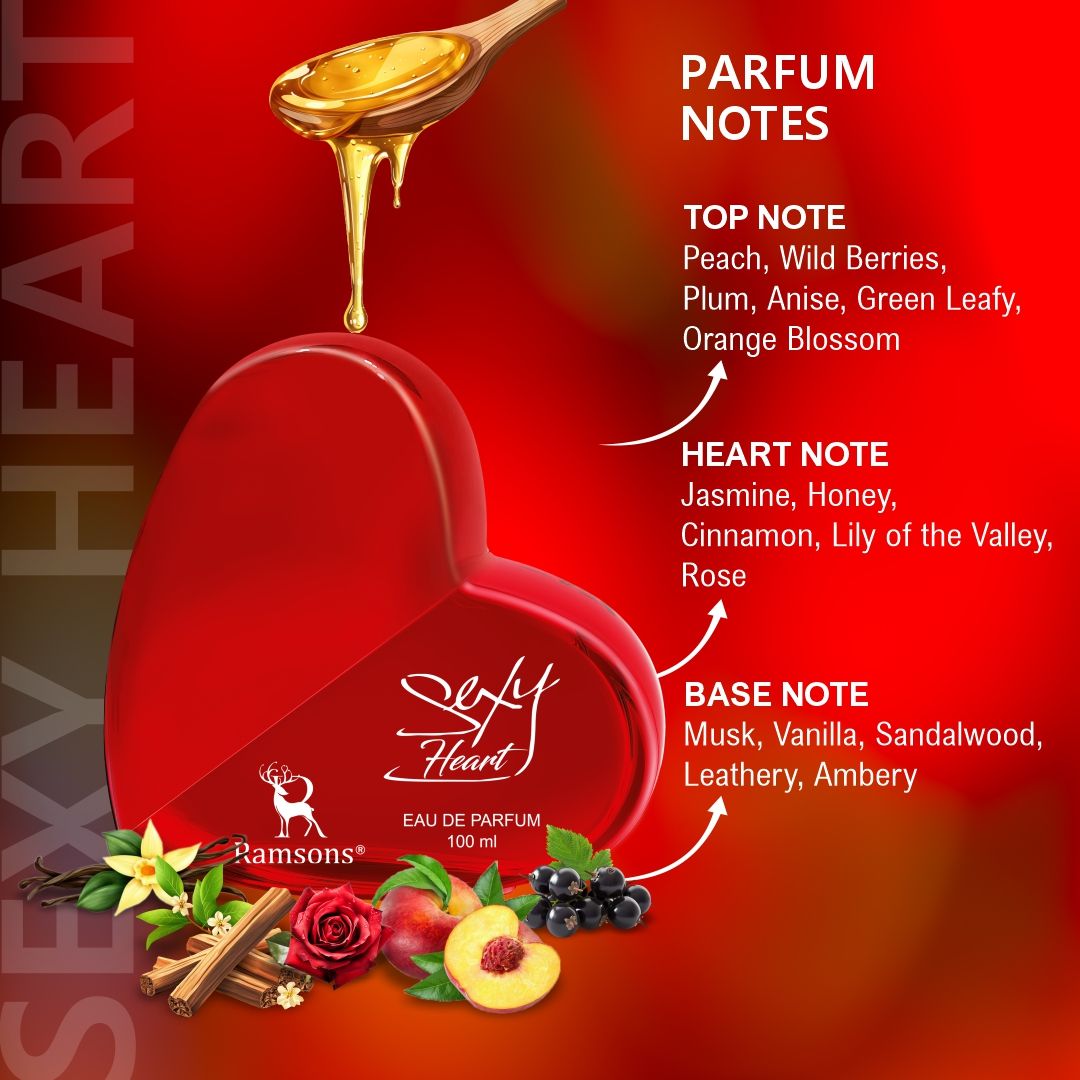 Ramsons Sexy Heart Eau de Parfum 100ml