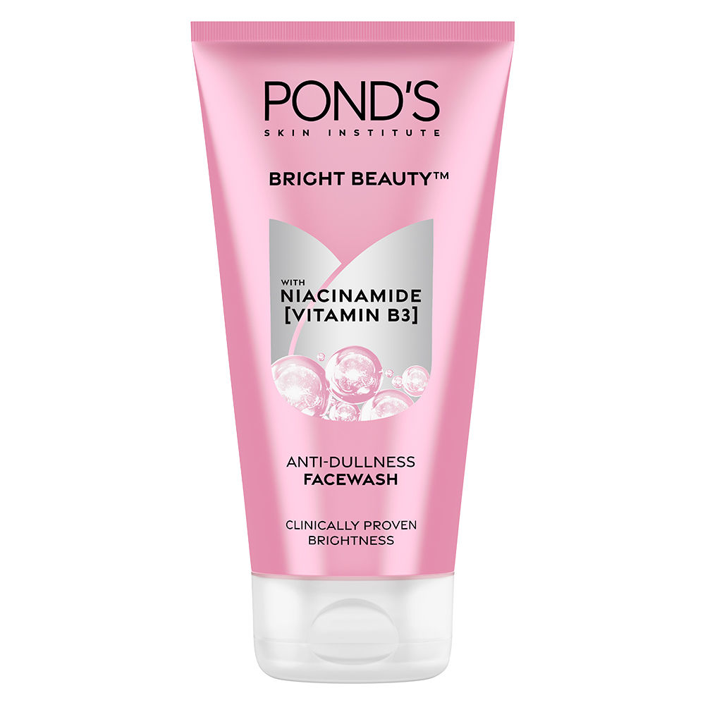 Buy Ponds Bright Beauty Spotless Glow Facewash with Vitamin B3, 150gm - Purplle