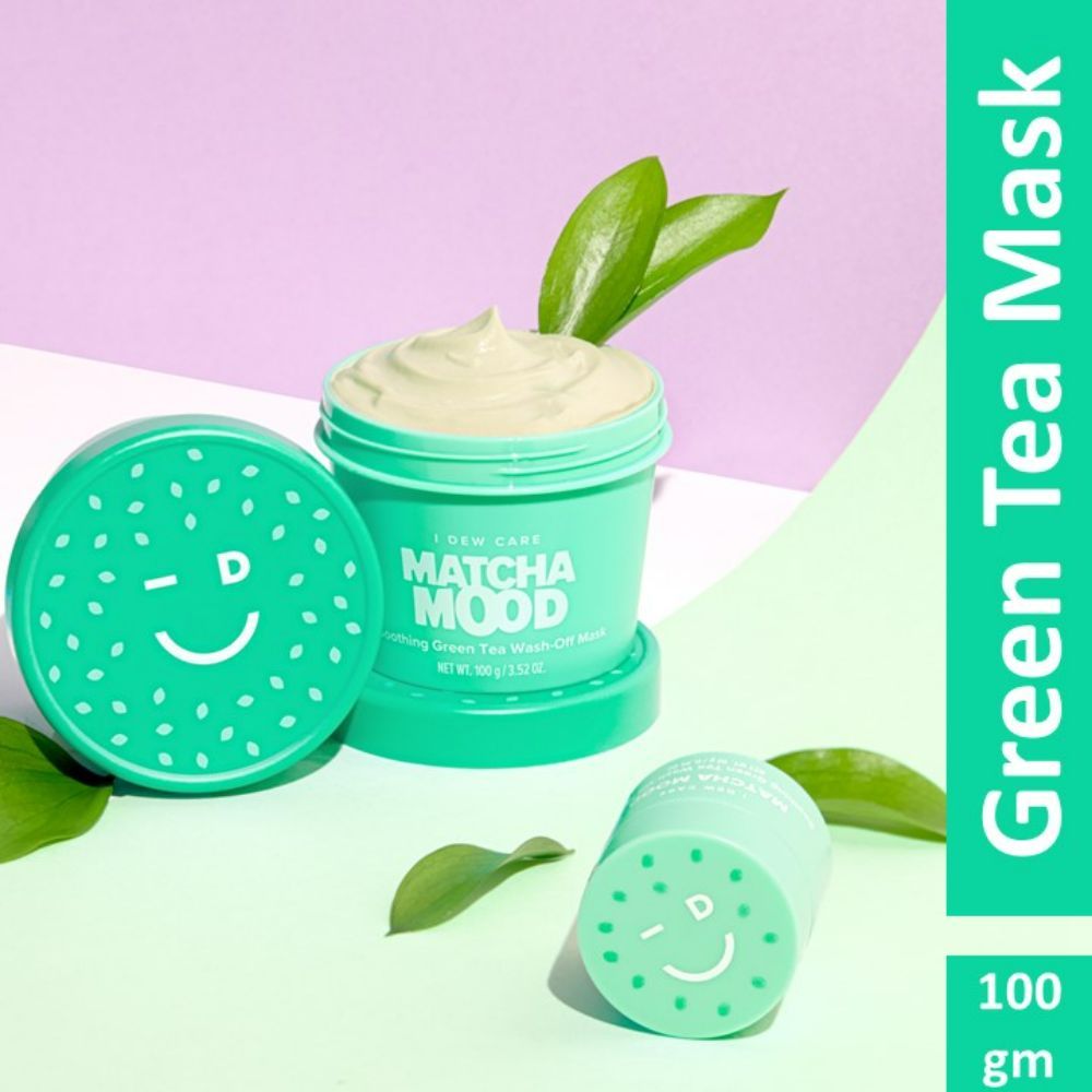 Buy I DEW CARE MATCHA MOOD, Soothing Green Tea Wash-Off Mask | Korean Skin Care - Purplle