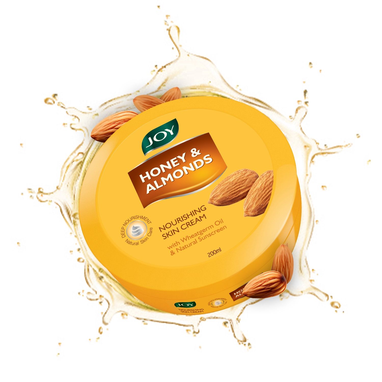 Buy Joy Honey & Almonds Nourishing Skin Cream, For Normal to Dry Skin 200 ml - Purplle