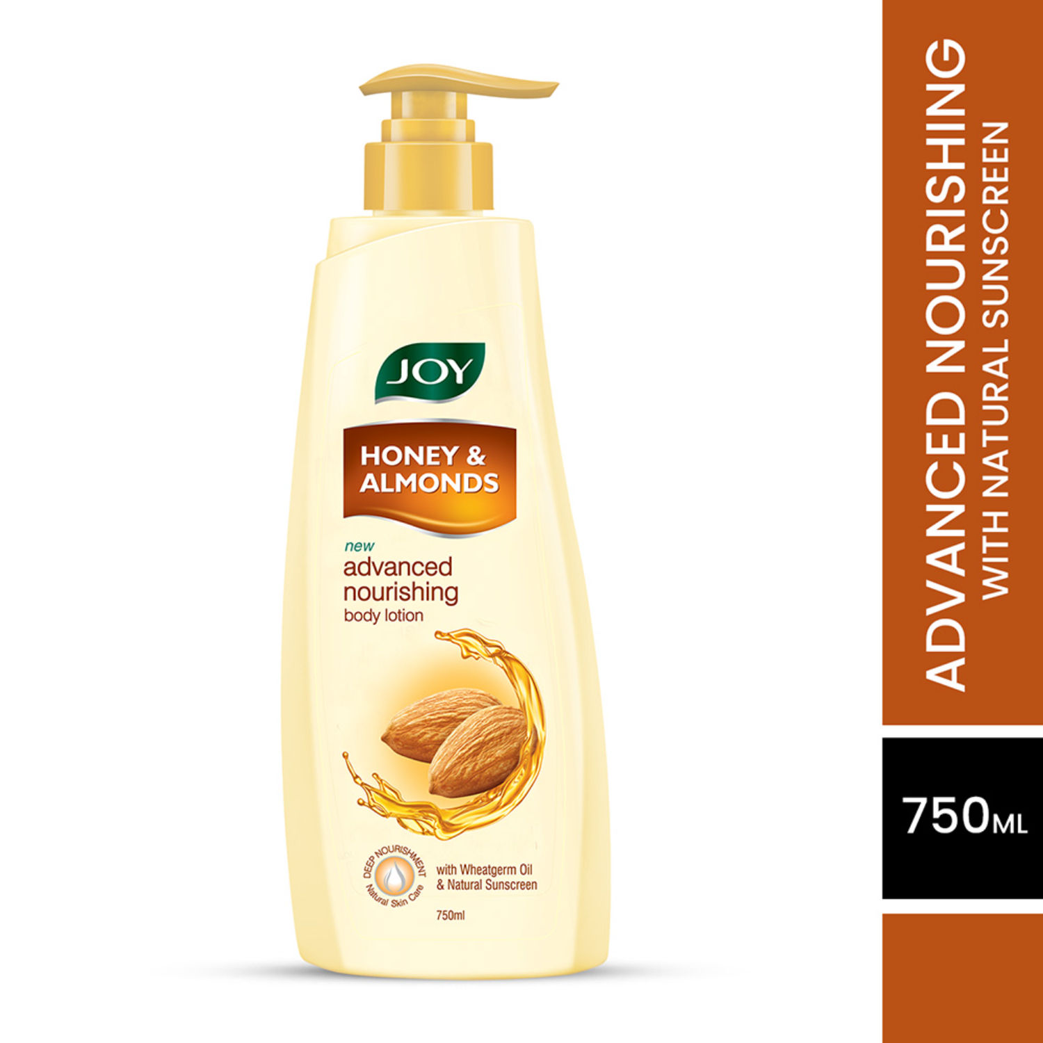 Buy Joy Honey & Almonds Advanced Nourishing Body Lotion, For Normal to Dry skin 750 ml - Purplle