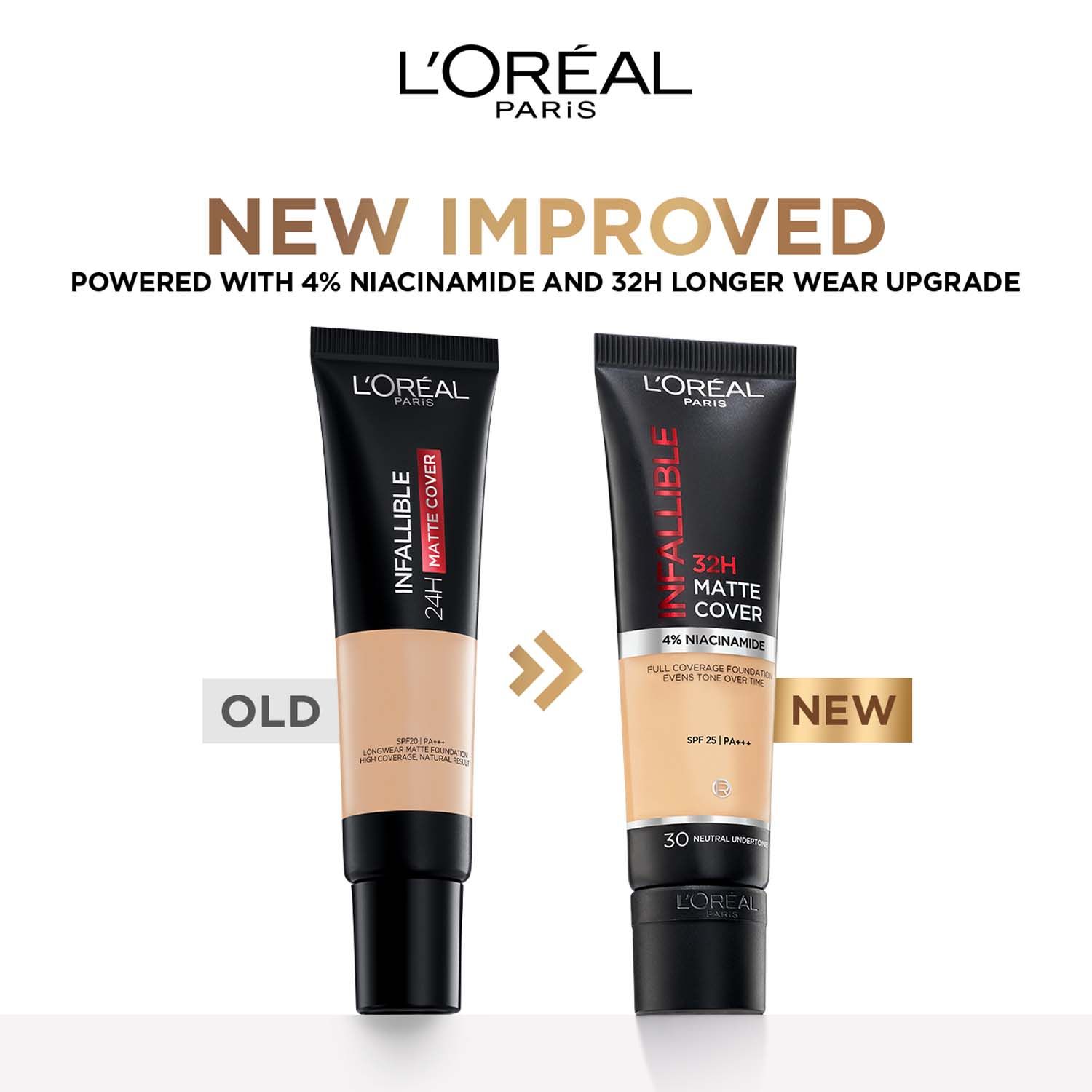 L'Oreal Paris Infallible 32H Matte Cover Liquid Foundation