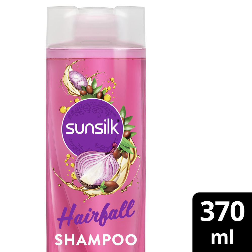 Buy Sunsilk Hairfall Shampoo with Onion & Jojoba Oil, 370 ml - Purplle