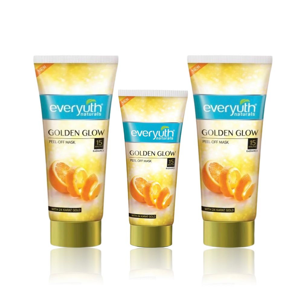 Buy EverYuth Ultimate Golden Glow Set (Peel-off Mask 100gm*2 + 24k Gold Peel-off Mask 50g) - Purplle