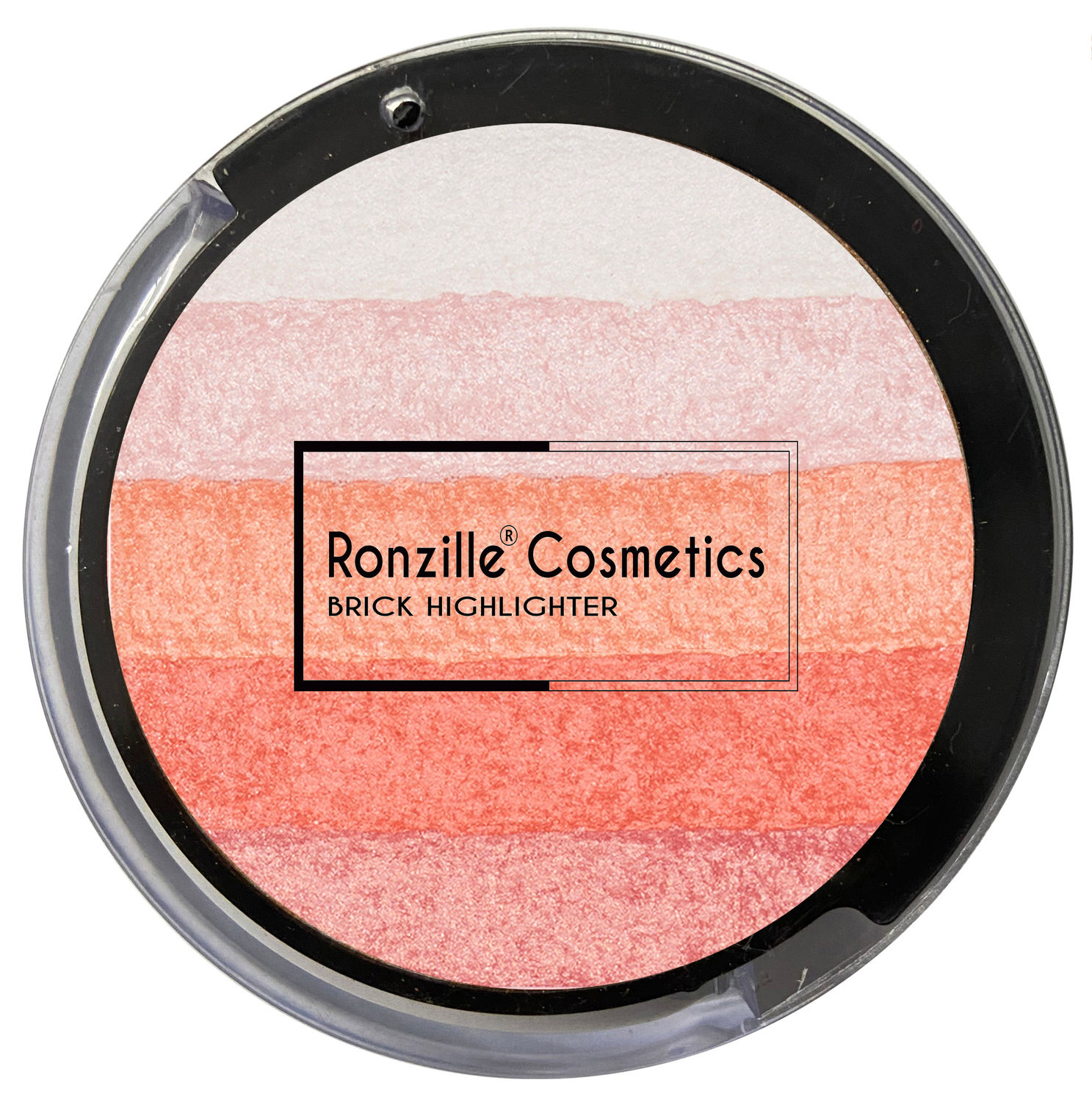 Buy Ronzille Shimmer Baked Blusher and Brick Highlighter - 02 - Purplle