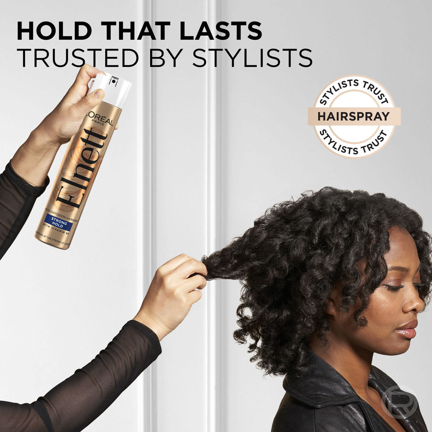 L'Oreal Paris Elnett Strong Hold Hairspray (mini) - 48h hold