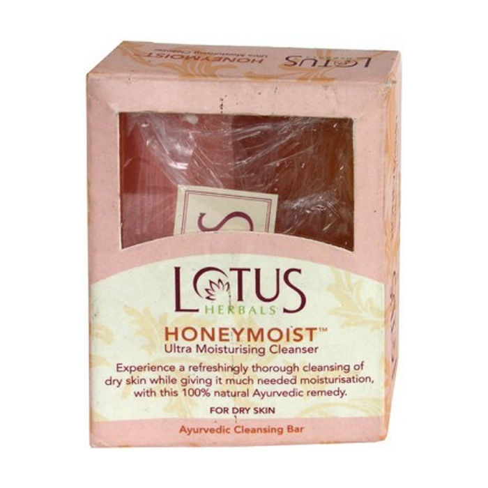 Buy Lotus Herbals Honymoist Ayurvedic Cleansing Bar (100 g) - Purplle