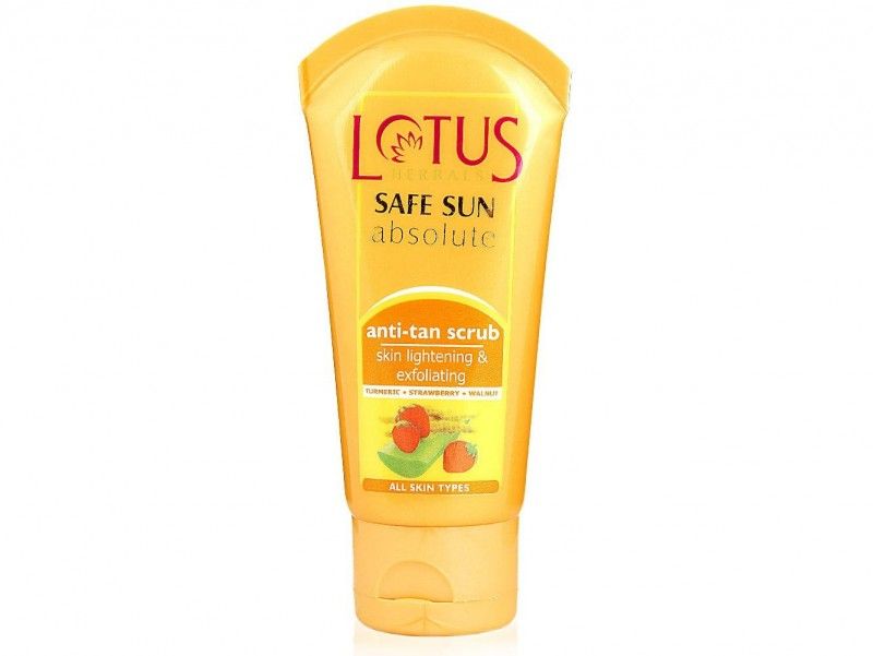 Buy Lotus Herbals Safe Sun Absolute Anti-Tan Scrub (50 g) - Purplle