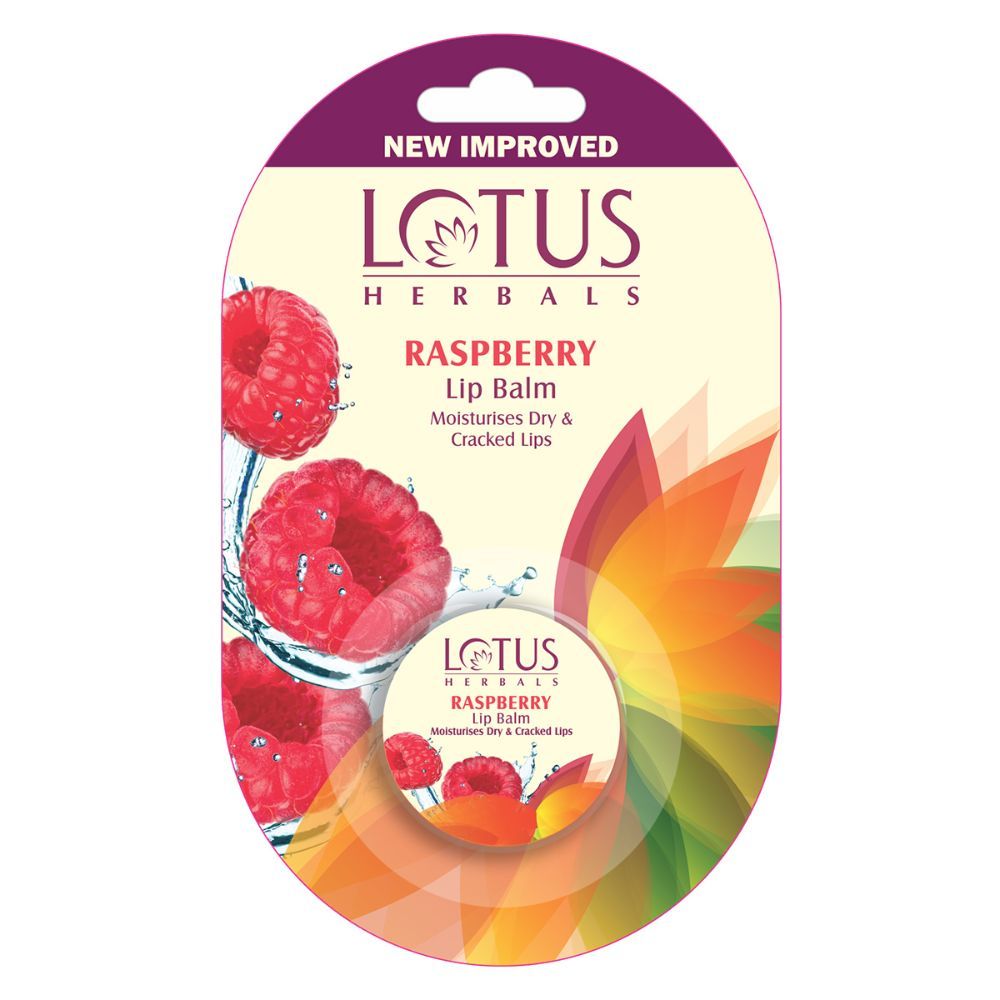 Buy Lotus Herbals Lip Balm - Raspberry | For Dry & Cracked Lips | 5g - Purplle