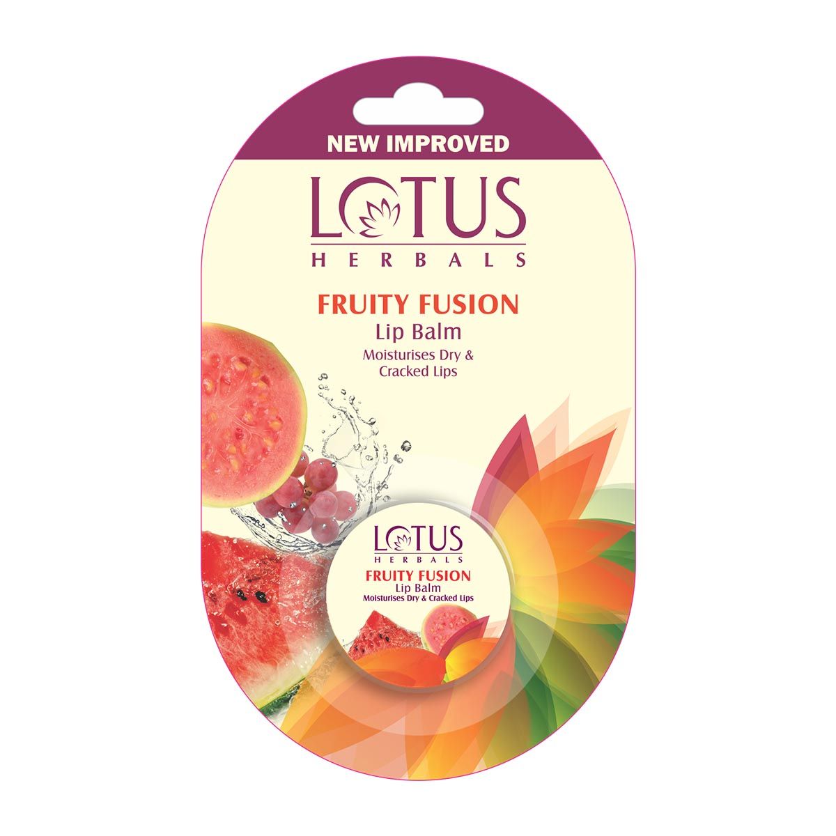 Buy Lotus Herbals Lip Balm - Fruity Fusion | For Dry & Cracked Lips | 5g - Purplle