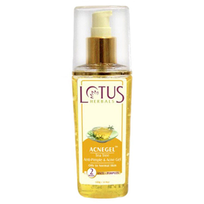 Buy Lotus Herbals Acne Gel Tea Tree Anti-Pimple & Acne Gel (100 g) - Purplle