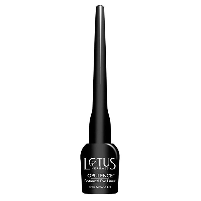 Buy Lotus Make-Up Opulence Botanical Eye Liner Black | Water Proof | Lasts all Day | Pen tip Applicator | 4g - Purplle