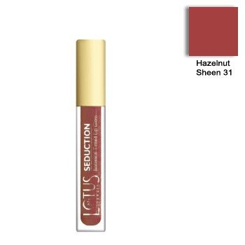 Buy Lotus Herbals Seduction Lip Gloss Hazelnut Sheen 31 (4 g) - Purplle
