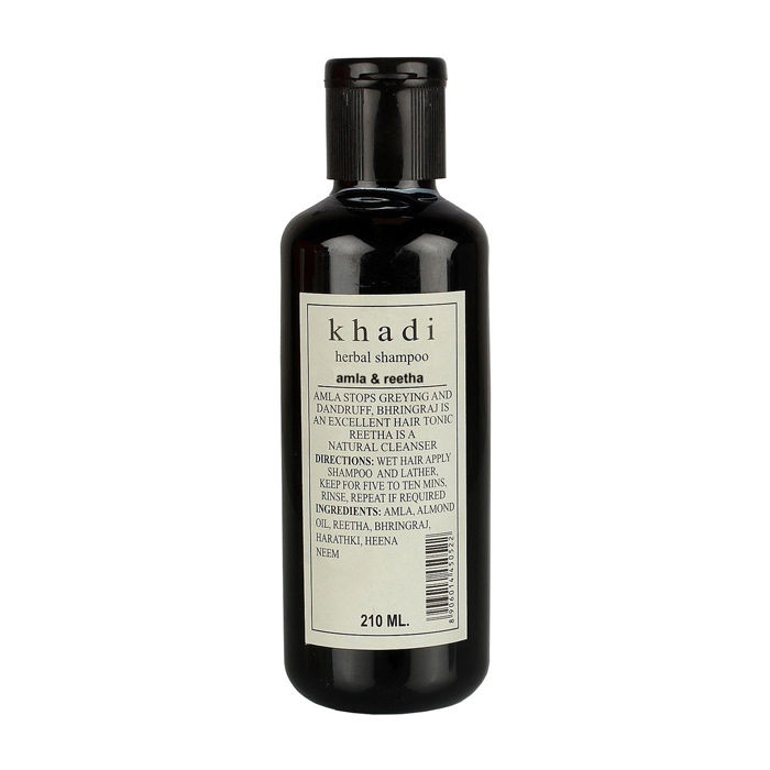 Buy Khadi Amla Reetha Herbal Shampoo 210 ml - Purplle