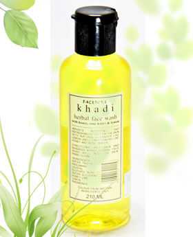 Buy Khadi Honey Rose Water Lemon Face Wash 210 ml - Purplle