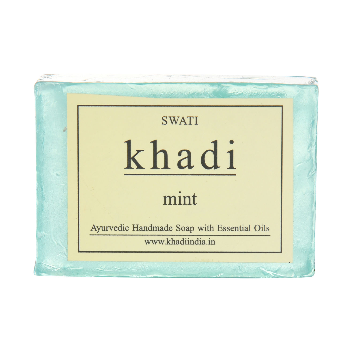 Buy Swati Khadi Ayurvedic Handmade Soap MINT - Purplle
